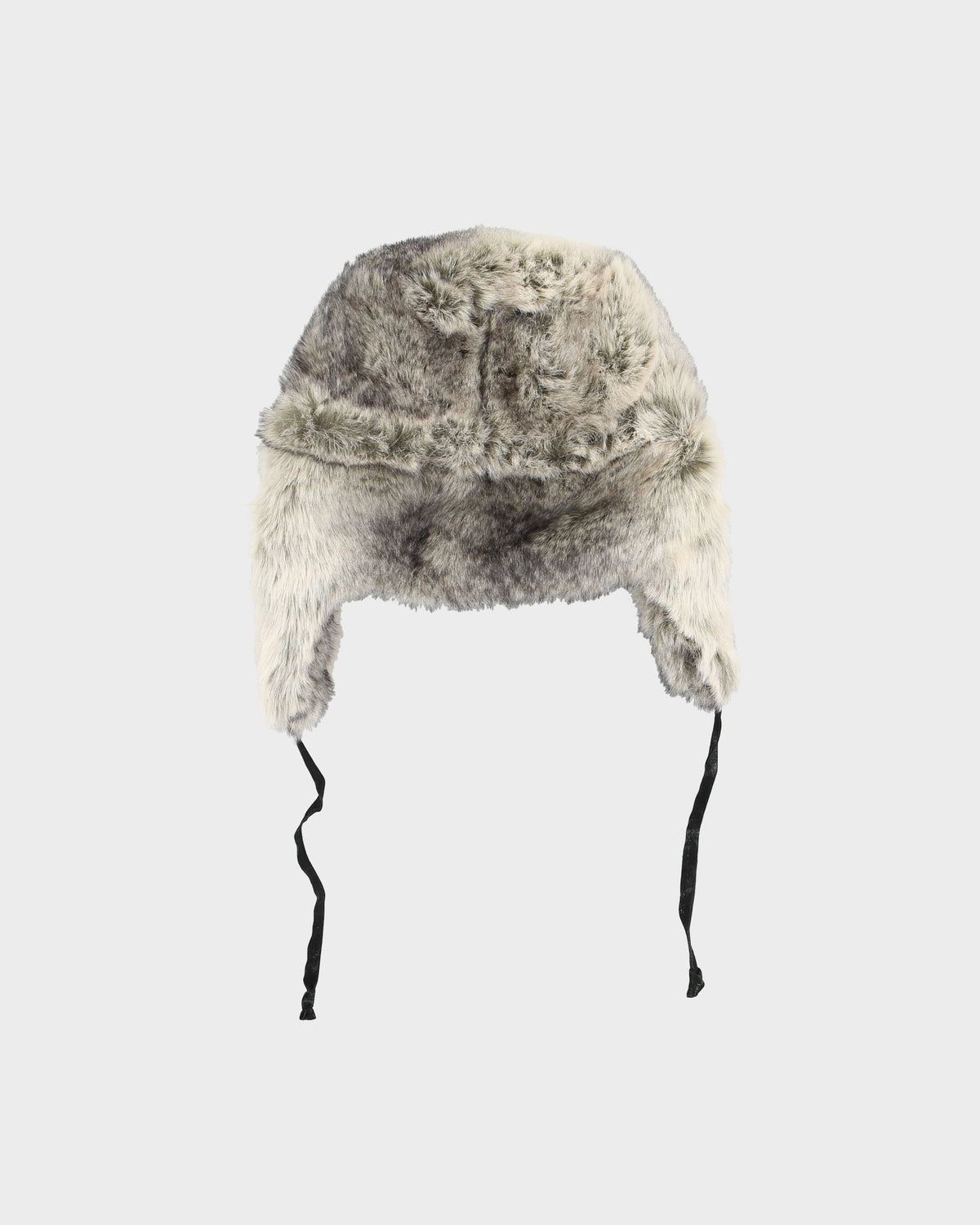 Vintage Y2K 00s Wind River Quilt Lined Faux Fur Trapper Hat - L