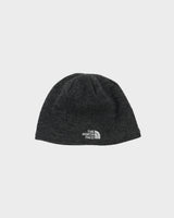 The North Face Marl Grey Wool Blend Knit Fleece Lined Skullcap Beanie - OS