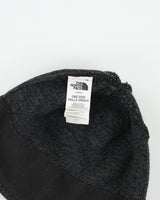 The North Face Marl Grey Wool Blend Knit Fleece Lined Skullcap Beanie - OS