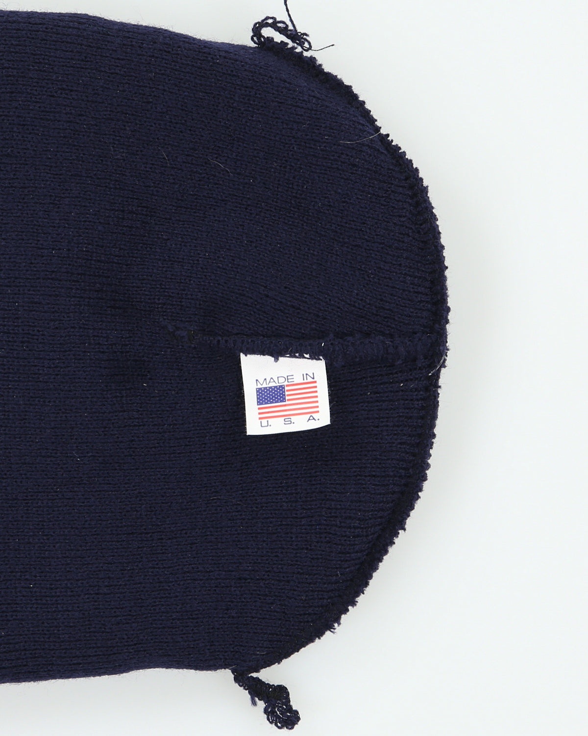 Vintage Y2K 00s N.Y Yankees MLB Knit Made In USA Cuff Beanie - OS