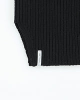Arc'teryx Black Lemae Wool Ribbed Knit Balaclava - L
