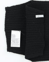 Arc'teryx Black Lemae Wool Ribbed Knit Balaclava - L