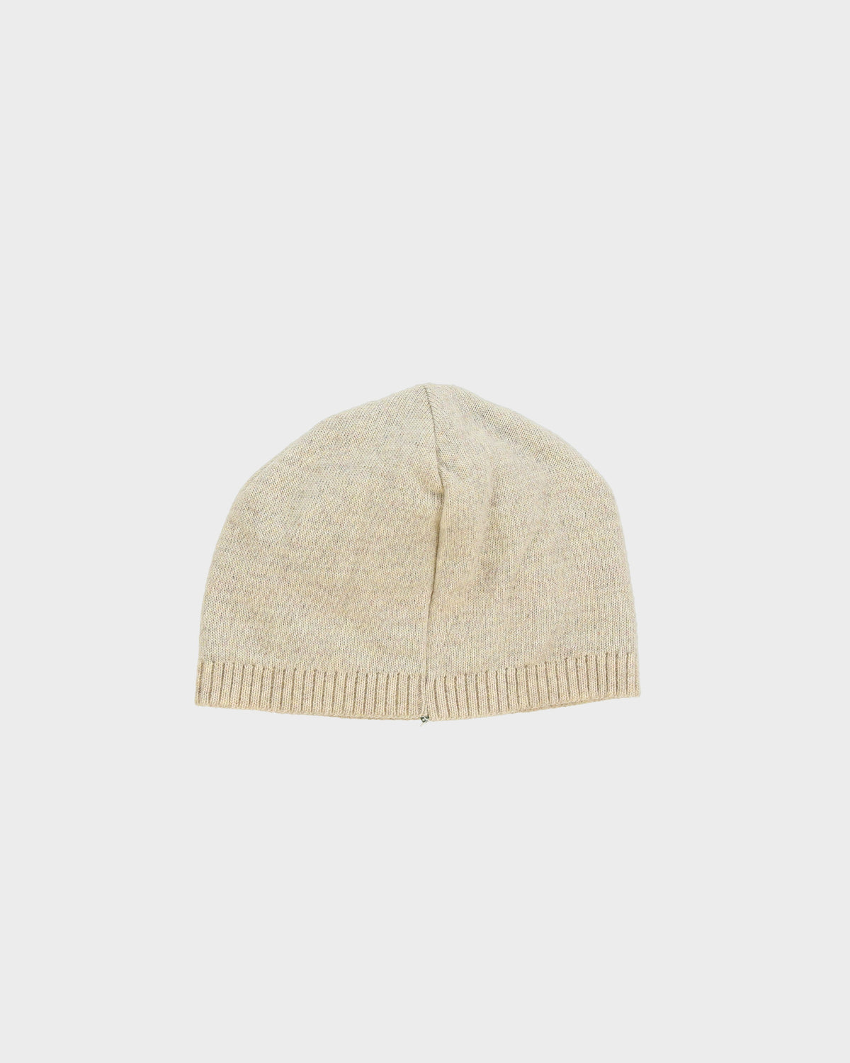Vintage Y2K 00s Lacoste Wool Blend Made In France Knit Croc Skullcap Beanie - L