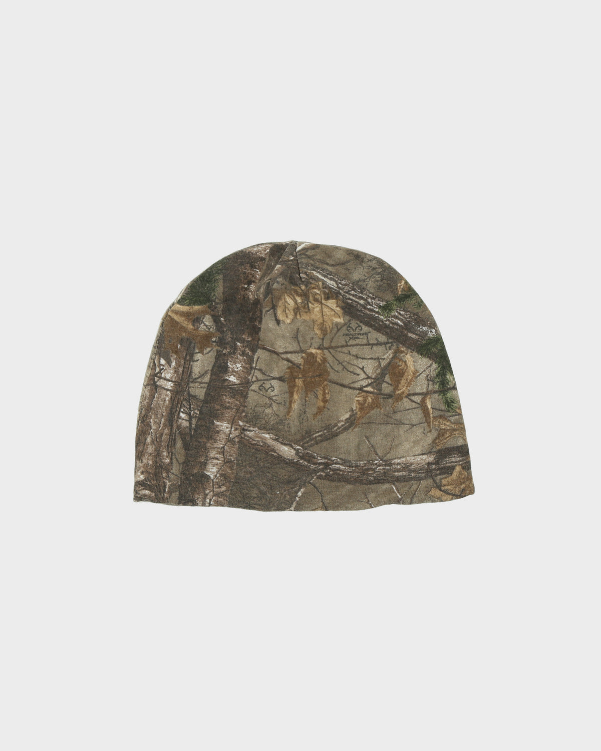 Vintage Y2K 00s Realtree Xtra Camo Reversible Knit Skullcap Beanie - OS