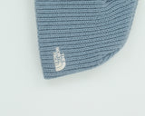 Vintage 1990s The North Face Pale Blue Chunky Ribbed Knit Made In Canada Skullcap Beanie - OS