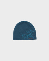 2025 Arc'teryx Teal Bird Head Toque Wool Blend Knit Fleece Lined Skullcap Beanie - OS