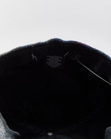 Vintage Y2K 00s Point Zero Plaid Wool Fitted Baseball Cap - S/M