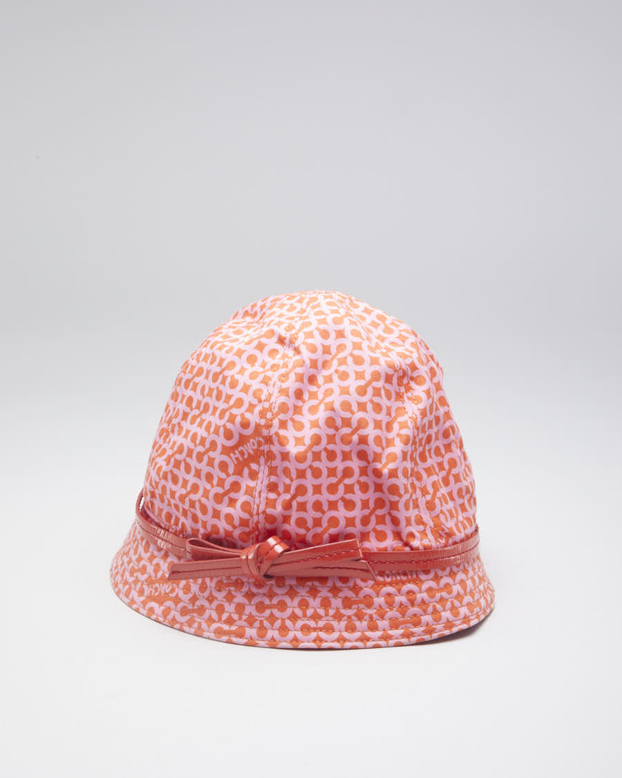 Y2K 00s Coach Pink Hat - S