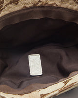 Y2K 00s Coach Monochrome Belted Hat - M/L