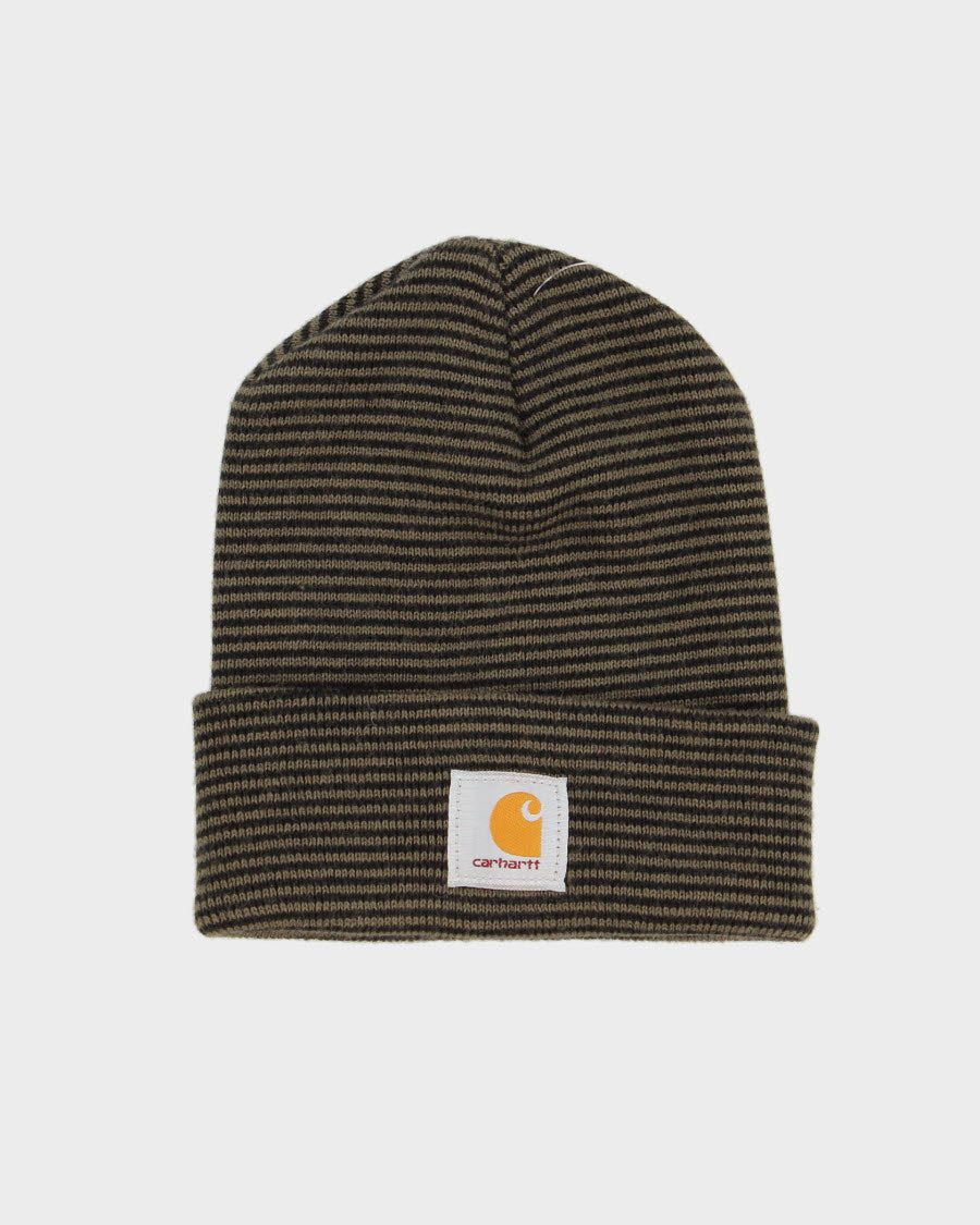 Unisex Brown Stripped Carhartt Hats