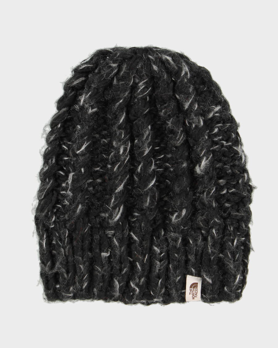 Unisex Black The North Face Chunky Knit Beanie