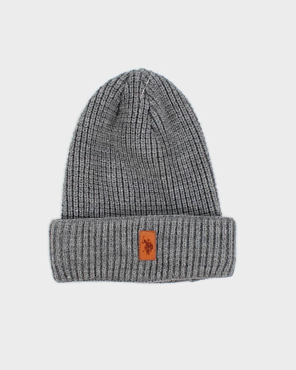 Unisex Grey Ralph Lauren Beanie - O/S