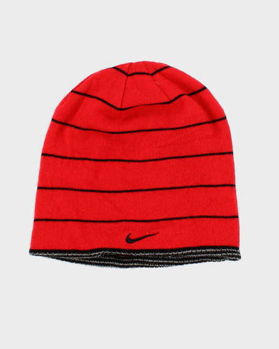 Unisex Red Nike x Manchester United Beanie - O/S