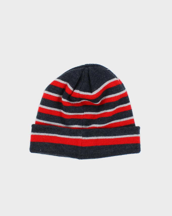 Unisex Red Striped Nike Beanie - O/S