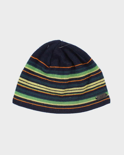 Unisex Blue And Green Stripped Arc'teryx Beanie - O/S