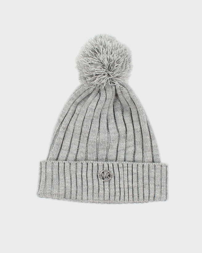 Unisex Grey Michael Kors Beanie - O/S