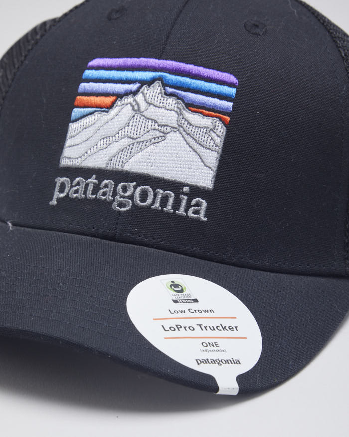 Patagonia Black Trucker Hat
