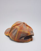 Wool Blend Plaid Cap