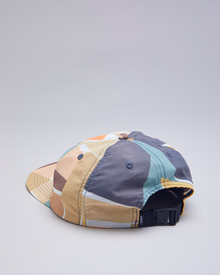 Obey Abstract Multi-coloured Snapback