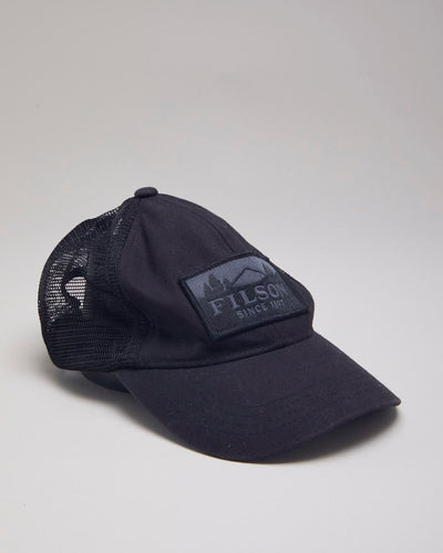 Filson Black Trucker Hat