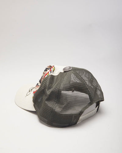 Vintage Y2K Ed Hardy Embroidered Trucker Cap - OS