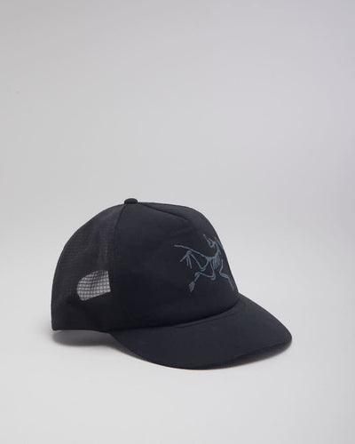 Vintage 00s Arcteryx Black Trucker Hat - O/S
