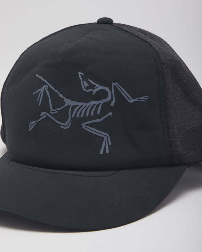 Vintage 00s Arcteryx Black Trucker Hat - O/S