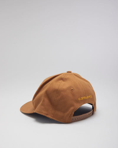 Carhartt Duck Brown Flat Brim Snapback - O/S