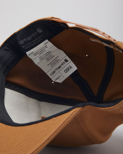 Carhartt Duck Brown Flat Brim Snapback - O/S