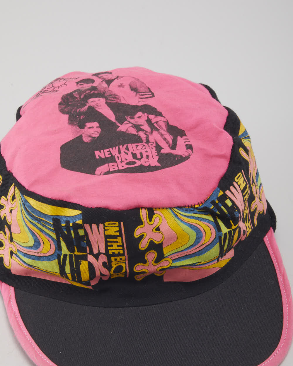 Vintage 90's New Kids on the Block Neon Cap - OS