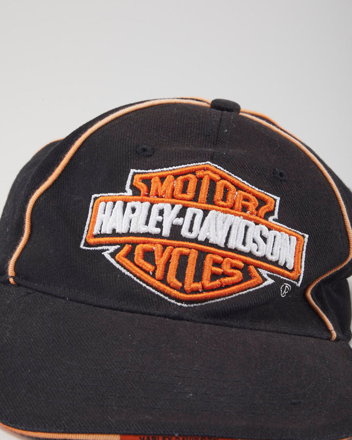Vintage 2000's Harley Davidson Embroidered Baseball Cap - OS