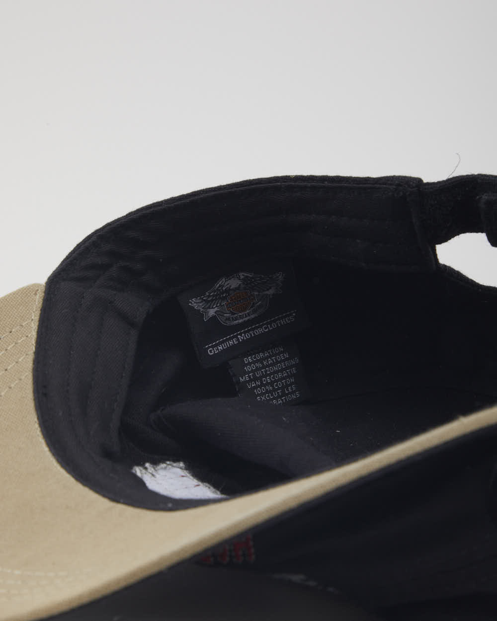 Vintage 2000's Harley Davidson Military Style Baseball Cap - OS
