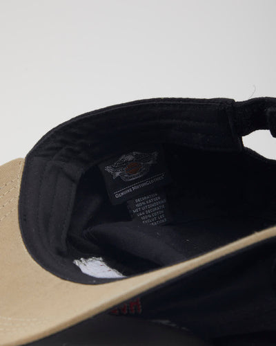 Vintage 2000's Harley Davidson Military Style Baseball Cap - OS