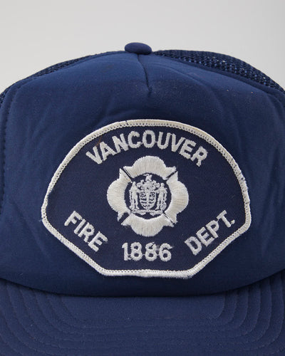 Vintage 90's Vancouver Fire Department Trucker Cap - OS
