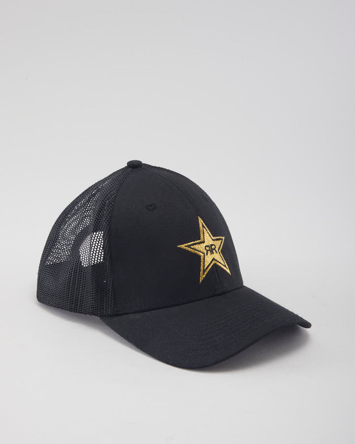 Vintage 2000's Rockstar Energy Trucker Cap - OS