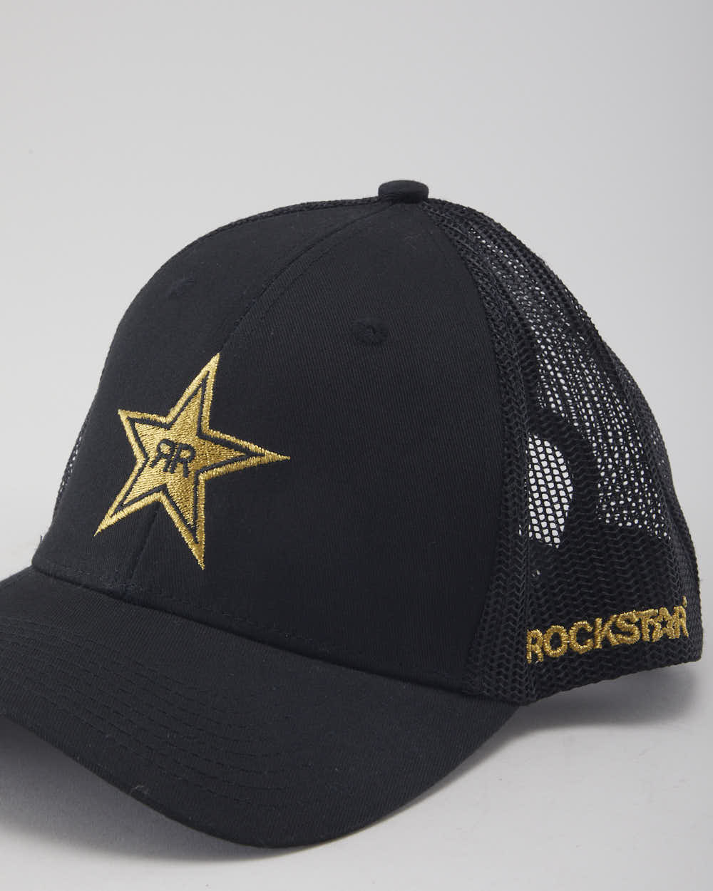 Vintage 2000's Rockstar Energy Trucker Cap - OS