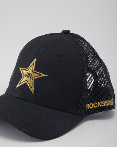 Vintage 2000's Rockstar Energy Trucker Cap - OS