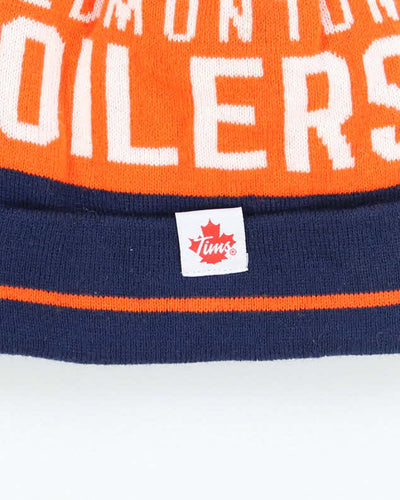 Oilers Bobble Beanie
