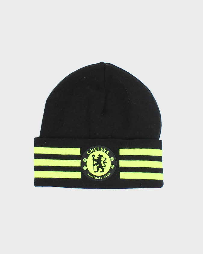 Chelsea Black &amp; Yellow Beanie