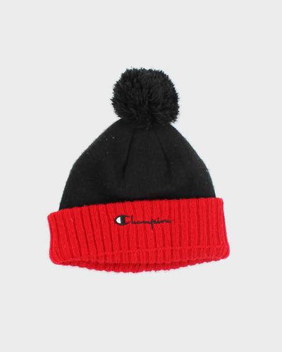 Champion Red & Black Beanie