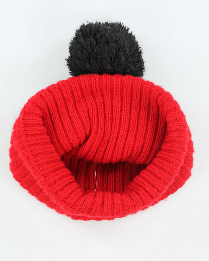 Champion Red &amp; Black Beanie