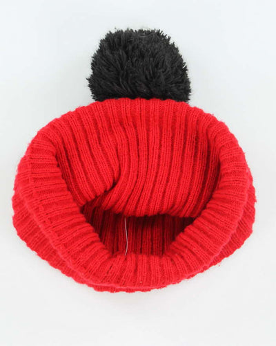 Champion Red & Black Beanie