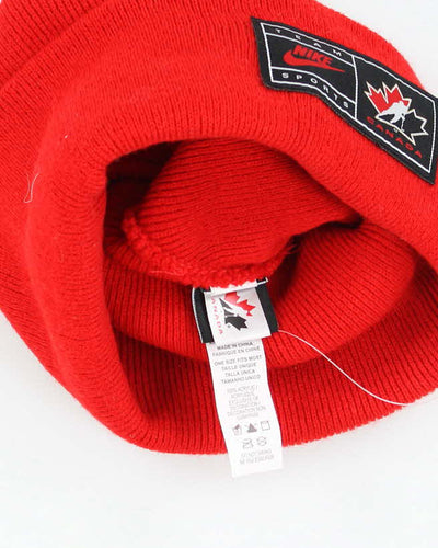 Nike Canada Red Beanie