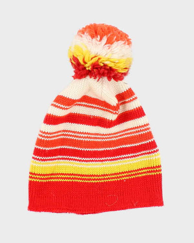 Vintage Wool Striped Beanie