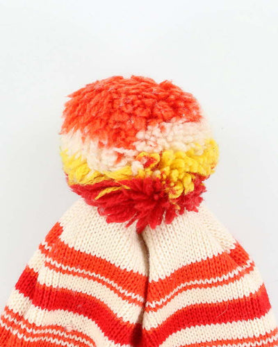 Vintage Wool Striped Beanie