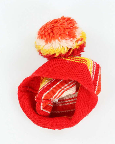 Vintage Wool Striped Beanie