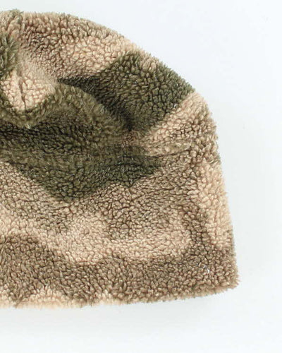 Y2k 00s Camouflage Borg Beanie