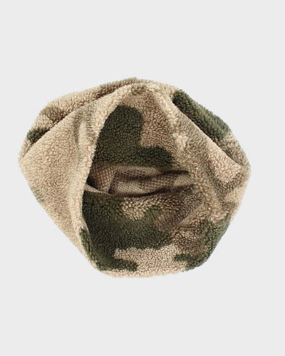 Y2k 00s Camouflage Borg Beanie