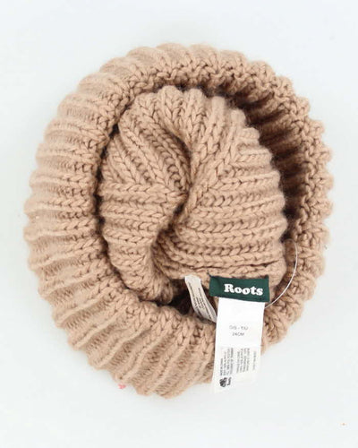 Roots Brown Beanie
