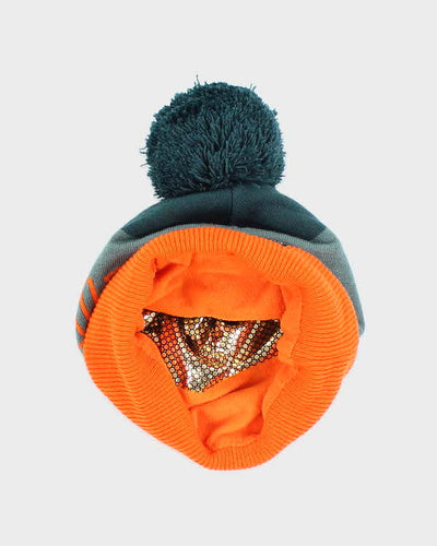 Columbia Blue & Orange Beanie
